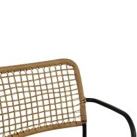 Kara tuinstoel naturel