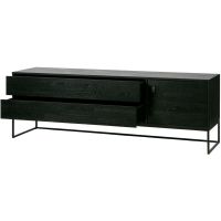 Woood Silas tv-meubel essen blacknight 180cm