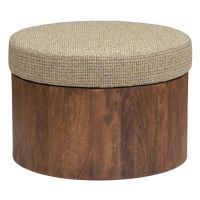 Ossana salontafel - ø60 cm - bruin