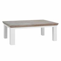 Tower Living Fleur salontafel vierkant - 130 cm - wit