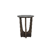 Tower Living Fermo salontafel - ø40 cm - olijfbruin