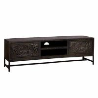 Tower Living Casina tv-meubel - 160 cm - zwart