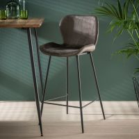 Fraaai Verona barstoel 67cm donkergrijs - Outlet A