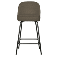 Vogue barstoel 65 cm bouclé van het woonmerk BePureHome