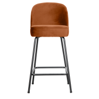 Vogue barstoel 65 cm velvet van het woonmerk BePureHome