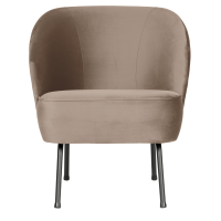 Vogue fauteuil velvet van het woonmerk BePureHome