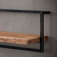 Fraaai Woody metaal wandplank 100 cm - OUTLET B