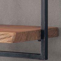 Fraaai Woody metaal wandplank 40 cm - OUTLET B