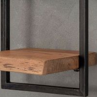 Fraaai Woody metaal wandplank 30 cm - OUTLET B
