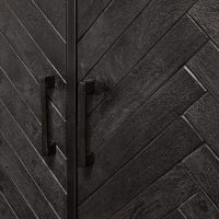 Starfurn Kabinet New York - 90 cm - zwart