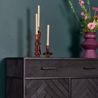 Starfurn Kabinet kast New York - 100 cm - zwart