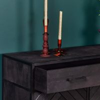 Starfurn Kabinet kast New York - 100 cm - zwart