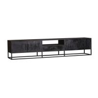 Tv meubel Denver - 240 cm - zwart