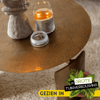 Starfurn Ronde salontafel Darwin - ø60 cm - goud