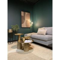 Starfurn Ronde salontafel Daisy - ø50 cm - antiek goud