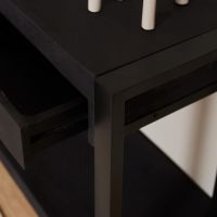 Starfurn Sidetable Boaz - 180 cm - zwart