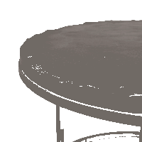 Starfurn Salontafel Ora set van 2 - Ø60 cm - zwart