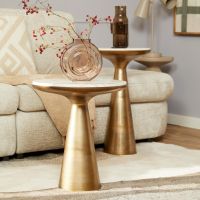 Starfurn Bijzettafel Essy Ø45 cm - wit marmer