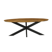 Eettafel Brandy 180 cm ovaal