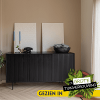 Starfurn Dressoir Madison 165 cm - zwart