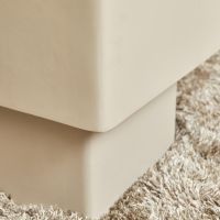 Saya vierkante salontafel - 50 cm - beige