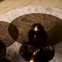 Salontafel June set van 2 - brons