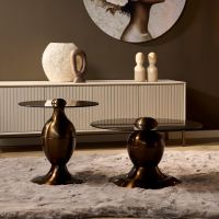 Salontafel June set van 2 - brons