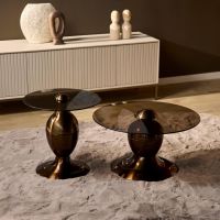 Salontafel June set van 2 - brons