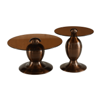 Salontafel June set van 2 - brons