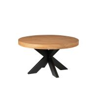 Salontafel Denver 80 cm rond - naturel