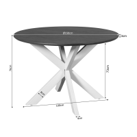 Starfurn Eettafel Madison ø150 cm - naturel
