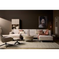 Starfurn MySofa Floris Lounge L 2,5-zitsbank Divan rechts - torre beige