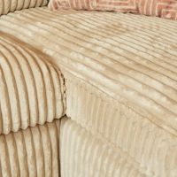 Starfurn MySofa Teddy U-bank rib - beige
