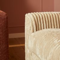 Starfurn MySofa Teddy U-bank rib - beige