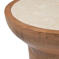 Bijzettafel Zoë ø33 cm - naturel