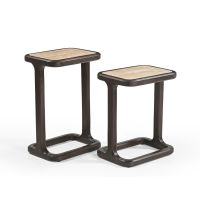 Starfurn Bijzettafel Arvid rechthoek set van 2 - beige