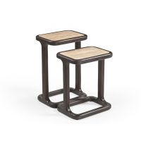 Starfurn Bijzettafel Arvid rechthoek set van 2 - beige