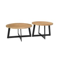 Starfurn Salontafel Atlanta set van 2 - naturel