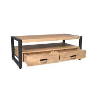 Starfurn Salontafel Britt vier lades 120 cm - naturel