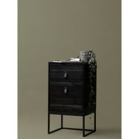 Zola nachtkastje zwart