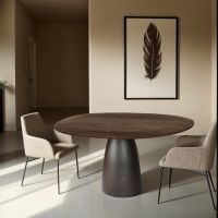 Brix Marron eettafel 140 cm - espresso