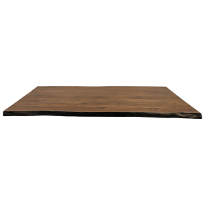 Sorata rechthoekig tafelblad 220x100x5 acaciahout walnoot/zwart
