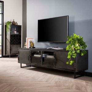 Evan TV-meubel metaal 180 cm van het woonmerk Fraaai