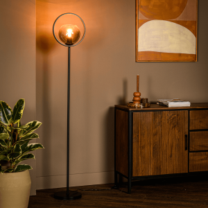 Jovani vloerlamp smoke glas 1L van het woonmerk Vurna