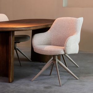 Label51 Bern eetkamerstoel Royal bouclé