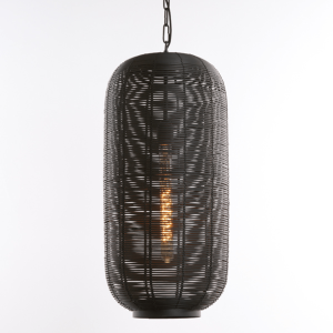  Tomek hanglamp Ø29x63 cm mat zwart van het woonmerk Light&Living
