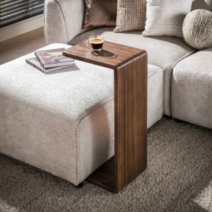 Fraaai Rebecca overzettafel - massief teak espresso