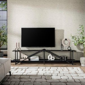 Kingsley tv-meubel 220 cm XL - grijs