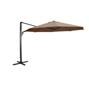 Zweefparasol Taurus Ø3,5mtr - taupe