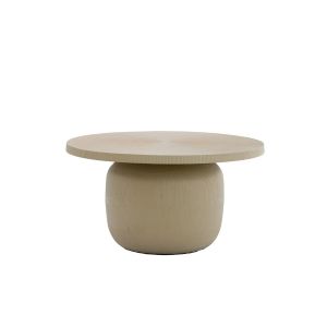 Tigran salontafel ø75,5x41,5 cm - mat zand